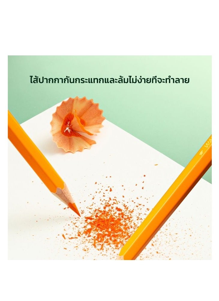 M&G - M&G Chenguang Wooden Drawing Pencil, Hexagonal Grip 24 Colors - No:AWP343D4 - Image 1
