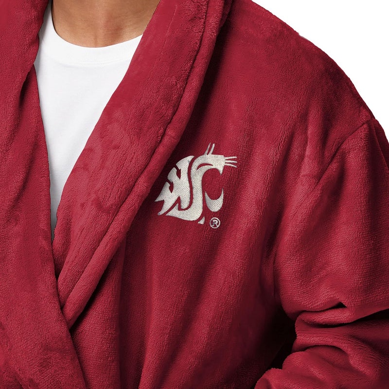 FOCO NCAA unisex-adult Ncaa College Team Logo Soft Lazy Day Robe - Image 2