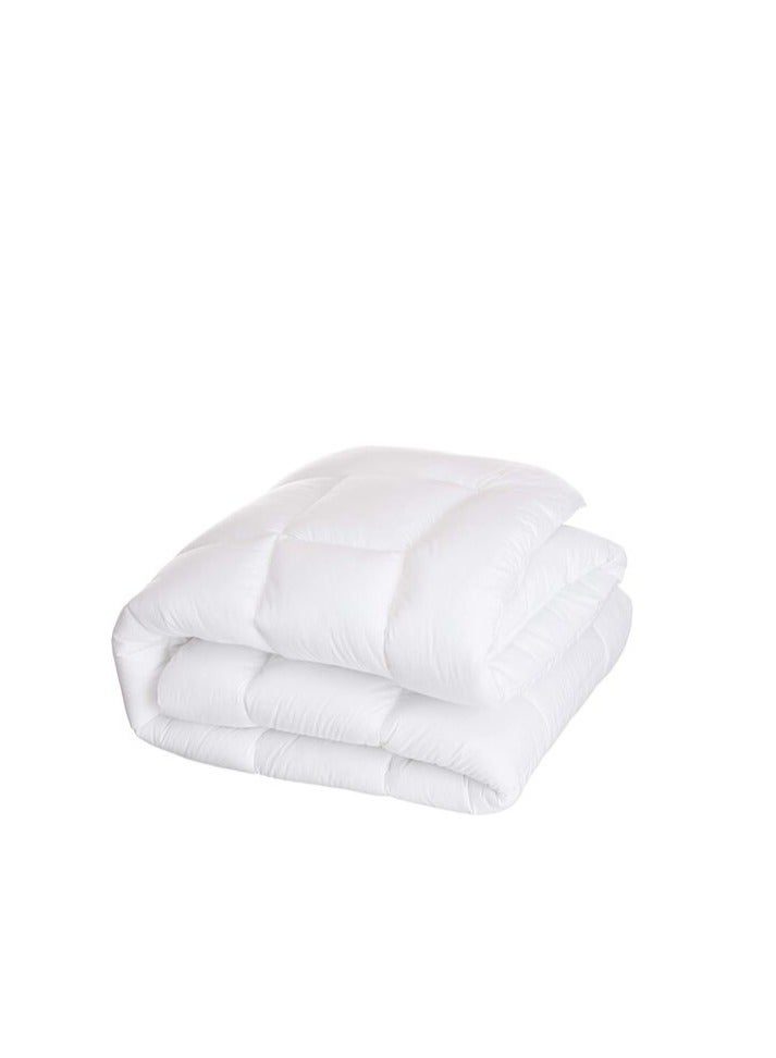 DEEP SLEEP Every Night Deep Sleep Down-Alternative Mattress Topper Pad - Fiber White Soft Fluffy (Double Size -W120 X L200 Cm) - Image 3