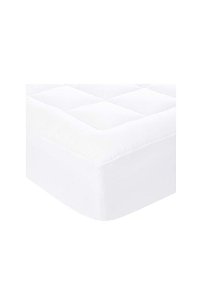 DEEP SLEEP Every Night Deep Sleep Down-Alternative Mattress Topper Pad - Fiber White Soft Fluffy (Double Size -W120 X L200 Cm) - Image 4