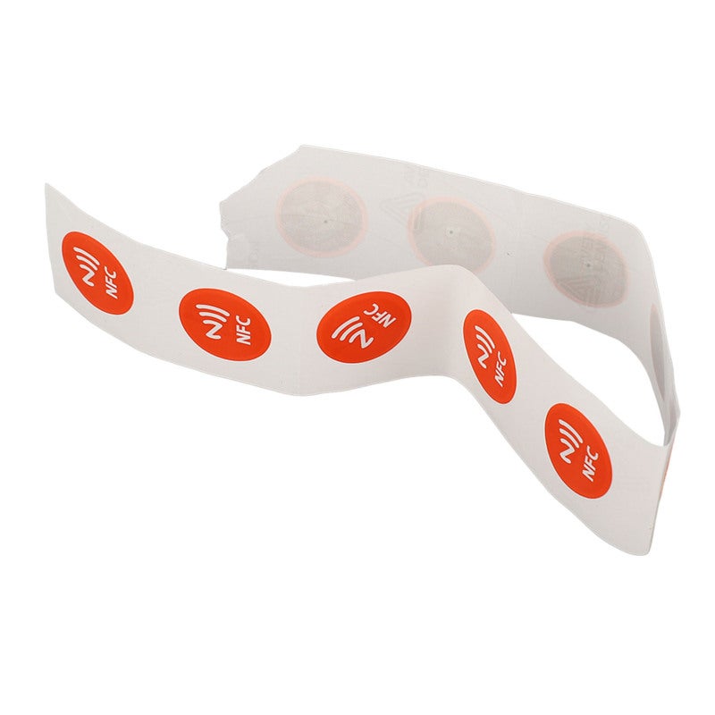 NFC Sticker 25mm Waterproof PVC - 504 Bytes NDEF Rewritable Memory NFC Tag for Outdoor Wet Environments, Social Media Sharing, NFC-Enabled Android Devices - Image 3