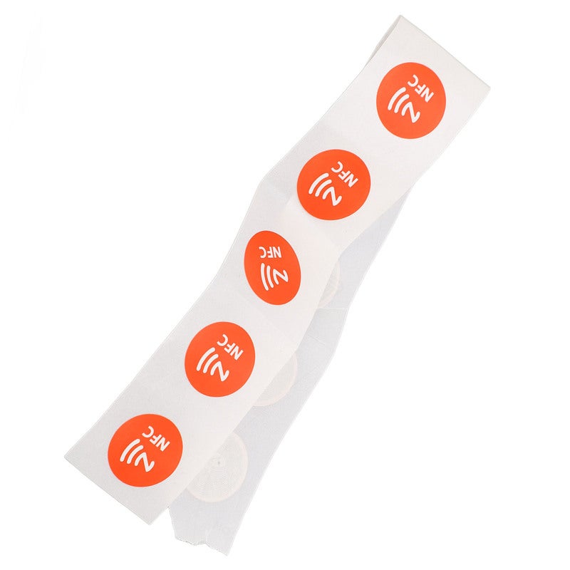 NFC Sticker 25mm Waterproof PVC - 504 Bytes NDEF Rewritable Memory NFC Tag for Outdoor Wet Environments, Social Media Sharing, NFC-Enabled Android Devices - Image 5