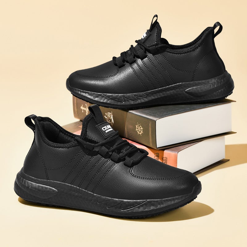 Chef''s Shoes Waterproof, Oil-Proof and Non-Slip Shoes for Kitchen, Catering, Kitchen Work, Casual Shoes for Men, Breathable 46 Large Size 48 - Image 1