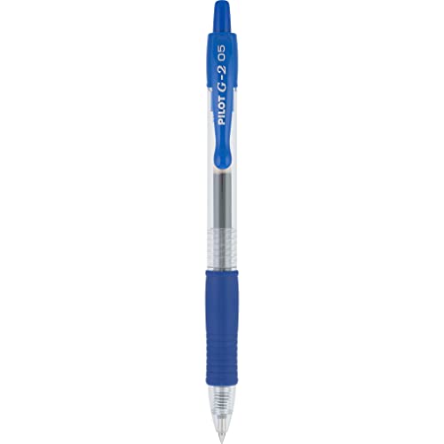 Pilot, G2 Premium Gel Roller Pens, Extra Fine Point 0.5 mm, Pack of 14, Blue - Image 5