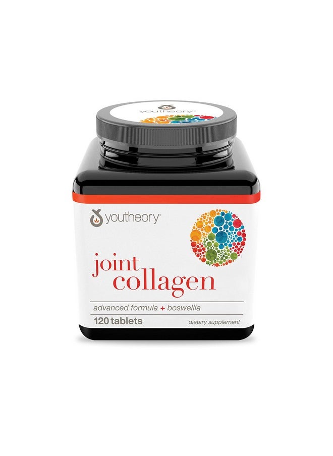 youtheory - Joint Collagen Pills Advanced With Boswellia Extract Joint Support Supplement Hydrolyzed Collagen Peptides For Women And Men 120 Collagen Capsules - Image 1