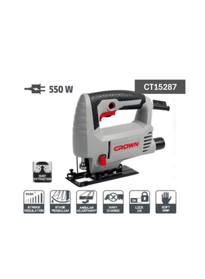 Crown CT15287 Crown Jigsaw 65mm 550W - Image 2