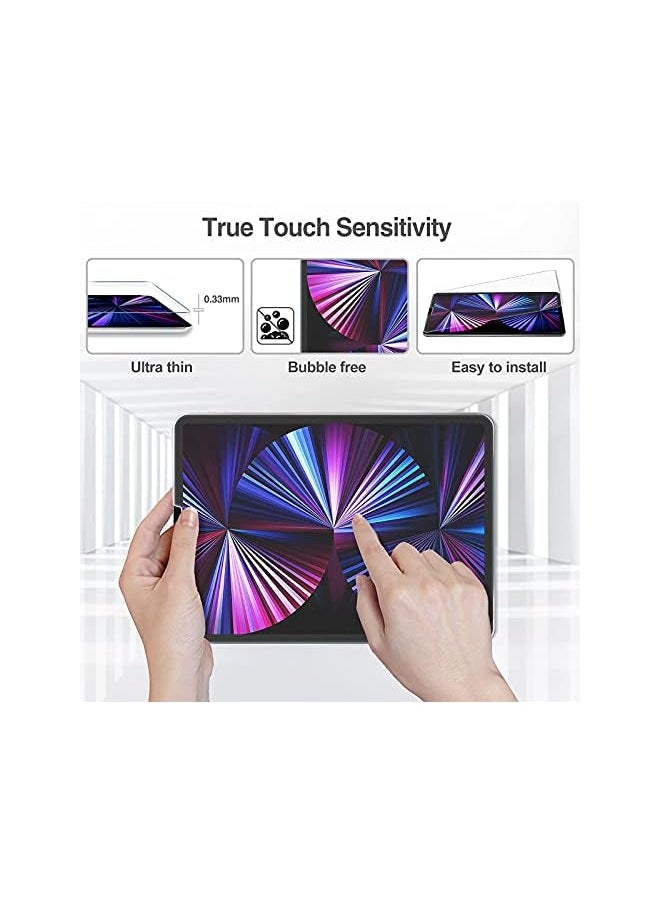 Procases - Matte Screen Protector For Ipad Pro 11 Inch 2022 2021 2020 2018, Anti-Fingerprint Matte Tempered Glass Screen Film Guard Screen Protector For Ipad Pro 11” 4Th 3Rd 2Nd 1St Gen - Image 1