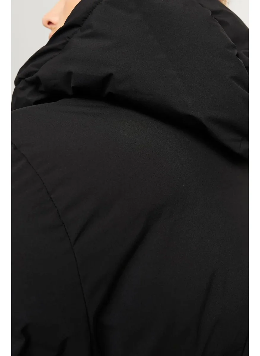 Jack Jones Men's Jjpayne Puffer Jacket - Black