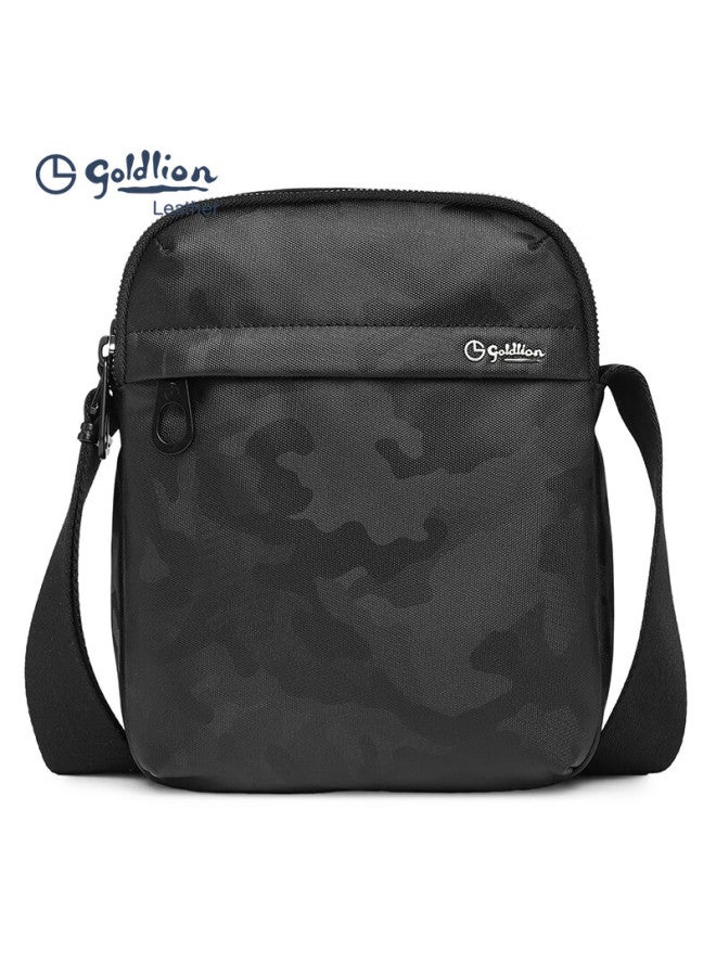 Goldlion Men's Vertical Single Shoulder Bag Large Capacity Lightweight Crossbody Bag Birthday Gift - Image 5