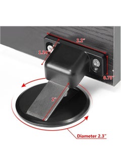 Y&D 2-Pack Secure No Drill Metal Magnetic Door Stops for Clearances Between 0.2-0.4"  - Image 5