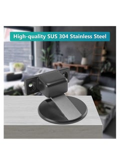 Y&D 2-Pack Secure No Drill Metal Magnetic Door Stops for Clearances Between 0.2-0.4"  - Image 4