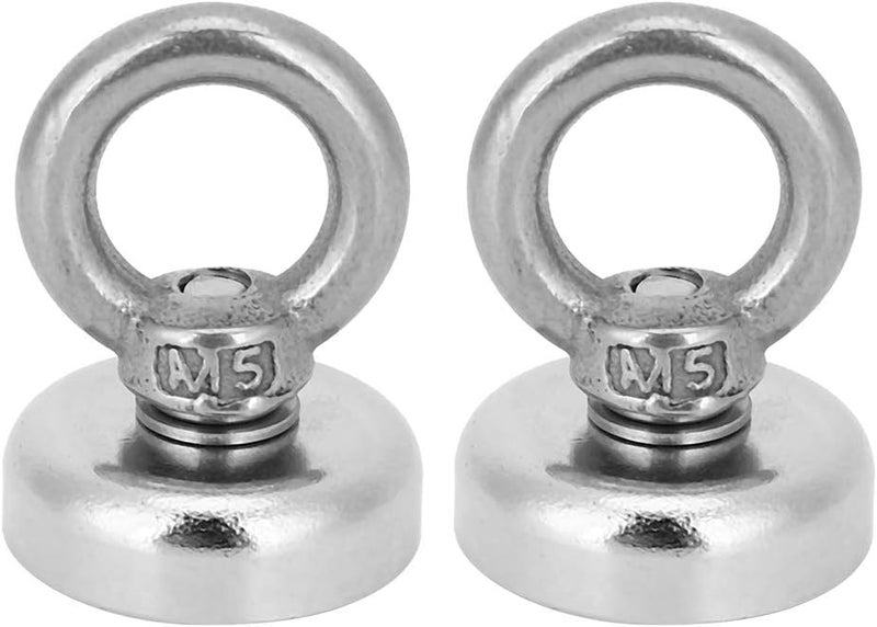 كلاراكو خطاف مغناطيسي، مغناطيس رفع، حلقات صيد مغناطيسية، استعادة الأشياء المفقودة القابلة للامتصاص، منازل، مكاتب - Image 4