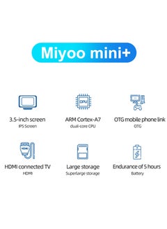 Miyoo Miyoo Mini Plus+ Portable GBA Game PS1 Handheld Game Console(Purple 64G)  - Image 4