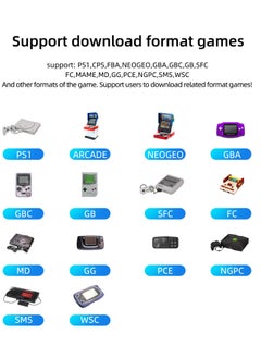 Miyoo Miyoo Mini Plus+ Portable GBA Game PS1 Handheld Game Console(Purple 64G)  - Image 5