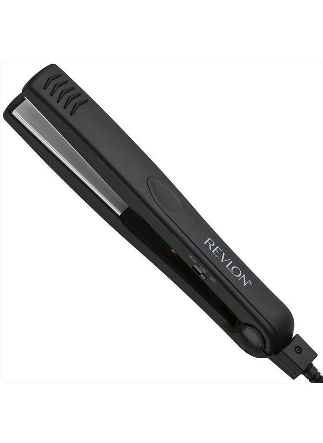 Revlon - Revlon Smooth and Straight Ceramic Flat Iron | Fast Results, Smooth Styles (1 in) - Image 1