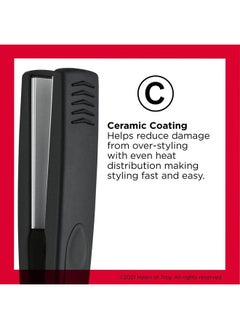 Revlon Revlon Smooth and Straight Ceramic Flat Iron | Fast Results, Smooth Styles (1 in)  - Image 2