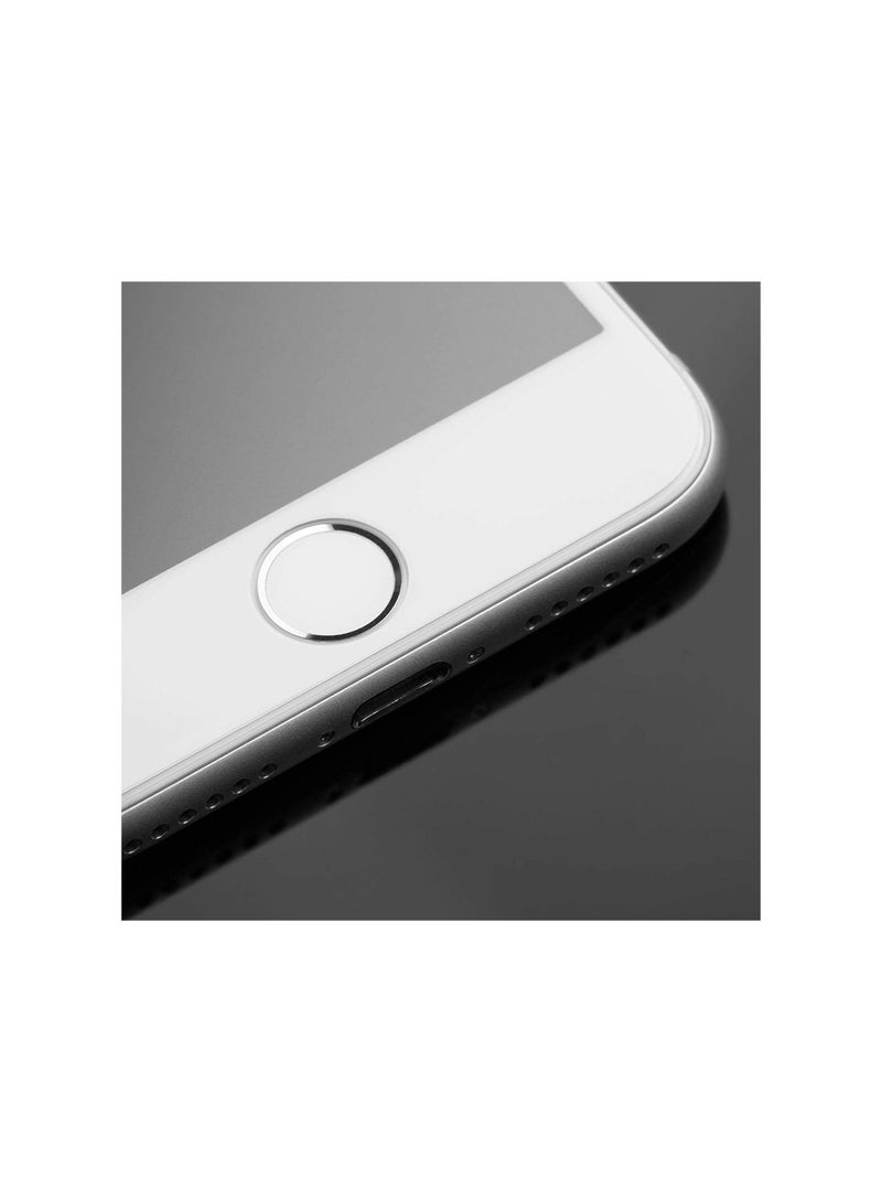 واقي شاشة نانو فيلم لهاتف iPhone 8 / 7 مقاس 4.7 بوصة، أبيض - Image 2