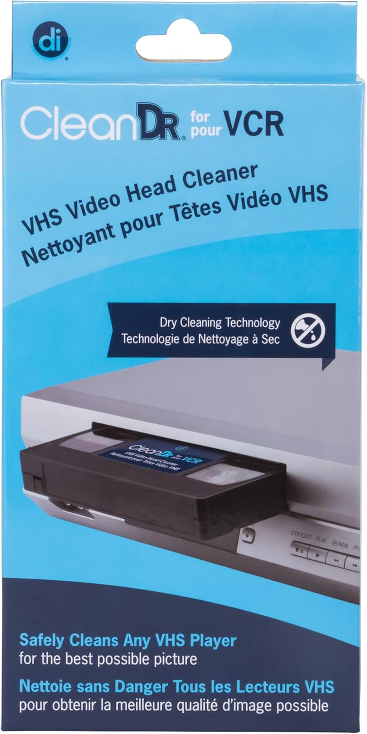 Allsop منظف رأس فيديو CleanDr VHS، تقنية جافة - لا حاجة لسوائل (6012800) - Image 3