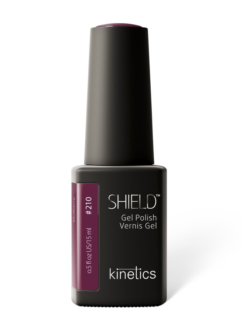 KINETICS SHIELD GEL POLISH 15 ML | #210 MULBERRY - Image 1