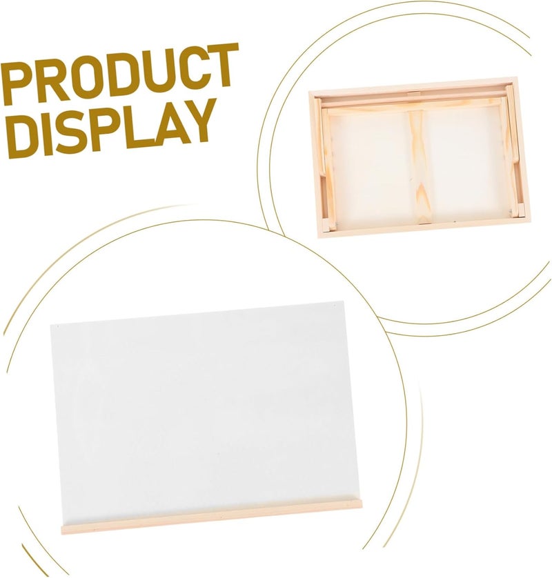 DOITOOL Adjustable Wooden Tabletop Easel for Artists Students Oil Painting Sketching Watercolor - Image 3