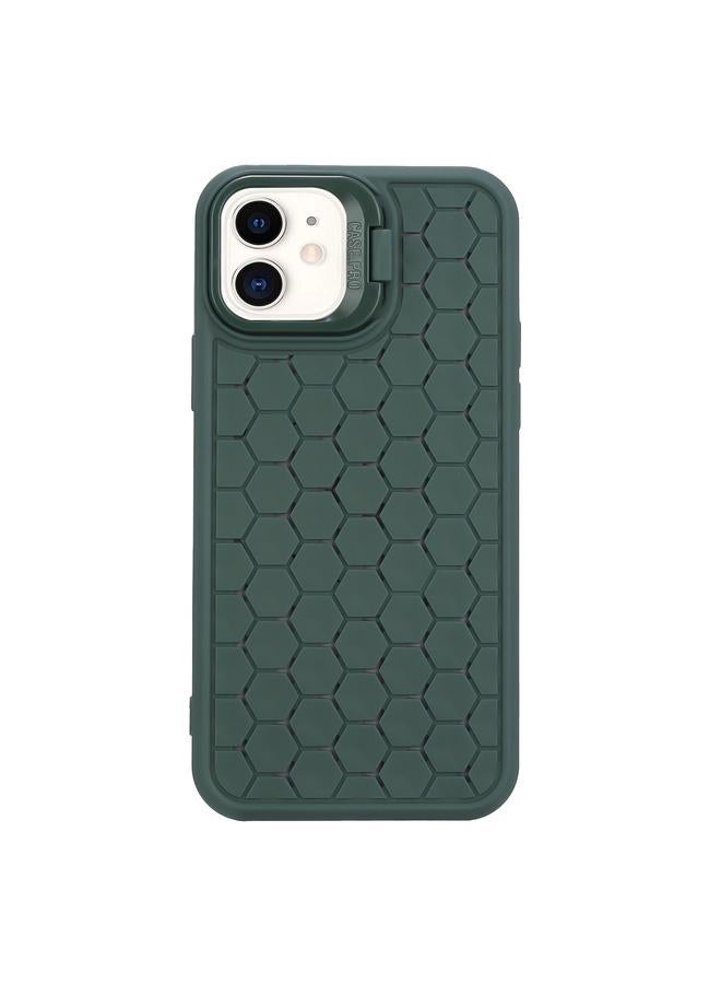 Zaboon Case For iPhone 12 Honeycomb Radiating Lens Holder TPU Phone Case - Image 5