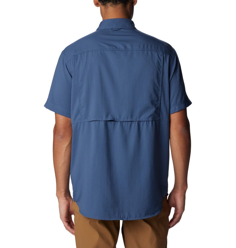 Columbia Men's Silver Ridge Utility Lite Short Sleeve, Dark Mountain, Large - Image 2