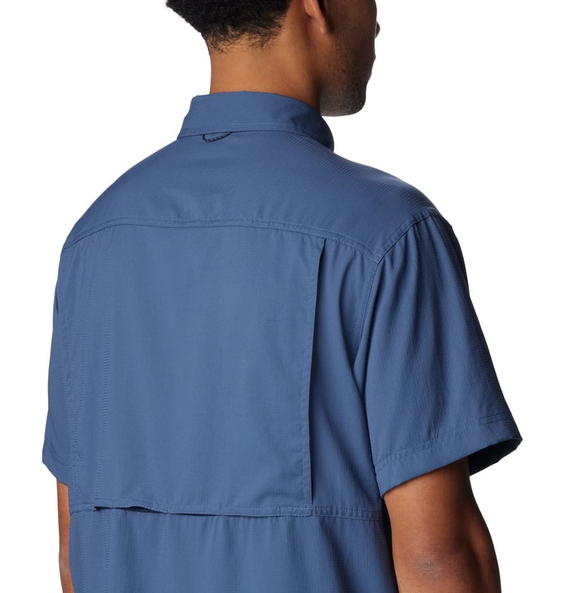 Columbia Men's Silver Ridge Utility Lite Short Sleeve, Dark Mountain, Large - Image 5
