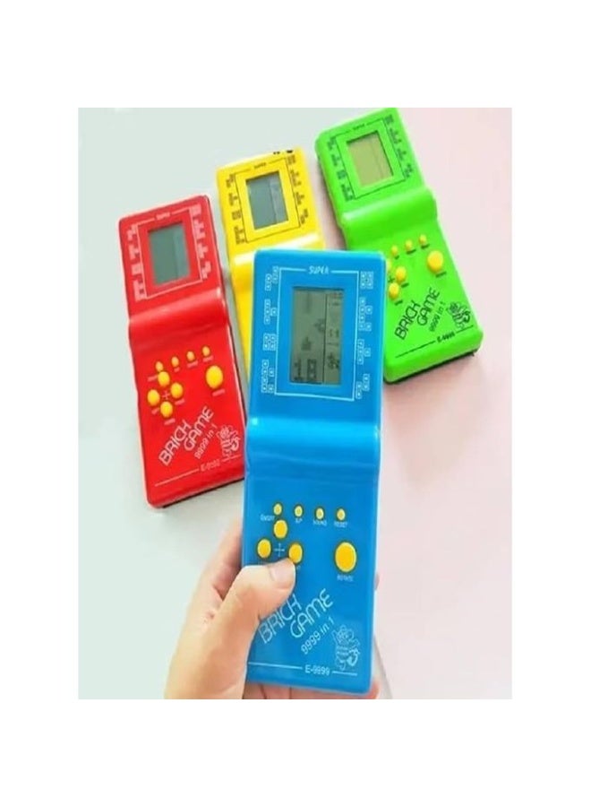 Classic Handheld Electronic Brick Game Console, 9999-in-1 Retro Puzzle Games - Image 2