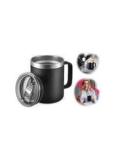 Stainless Steel Insulated Coffee Mug With Handle Double Wall Vacuum Travel Mug Tumbler Cup With Sliding Lid For Hot And Cold Drinks Tea (Black) - pzsku/ZAB572972856A4B5B0CB3Z/45/_/1695798863/983bd114-b7ad-4327-a6ba-496b3492605e