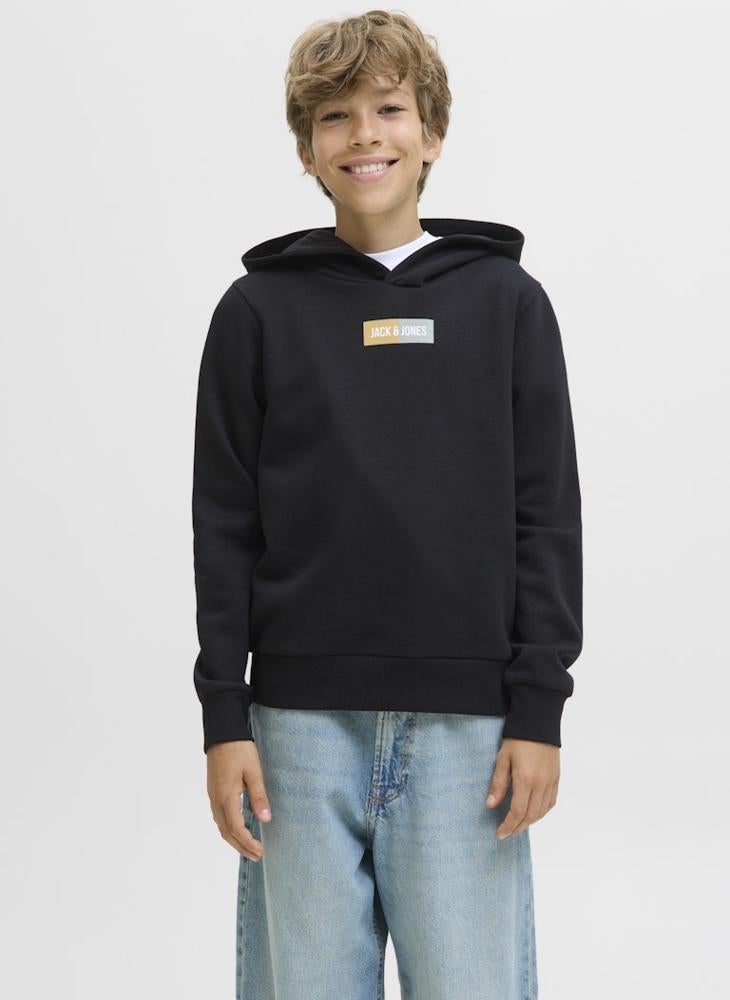 جاك وجونز جونيور هودي بشعار جيه جيه بان للأطفال - Image 1