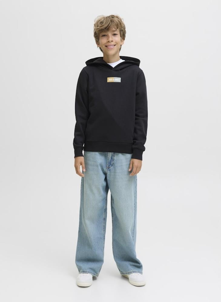 جاك وجونز جونيور هودي بشعار جيه جيه بان للأطفال - Image 4