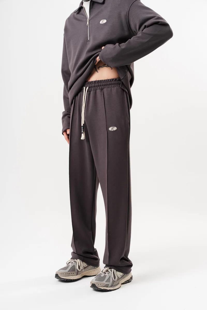 RESPIRE Men's Modal Baggy Sweatpants Smoke Grey (Füme)