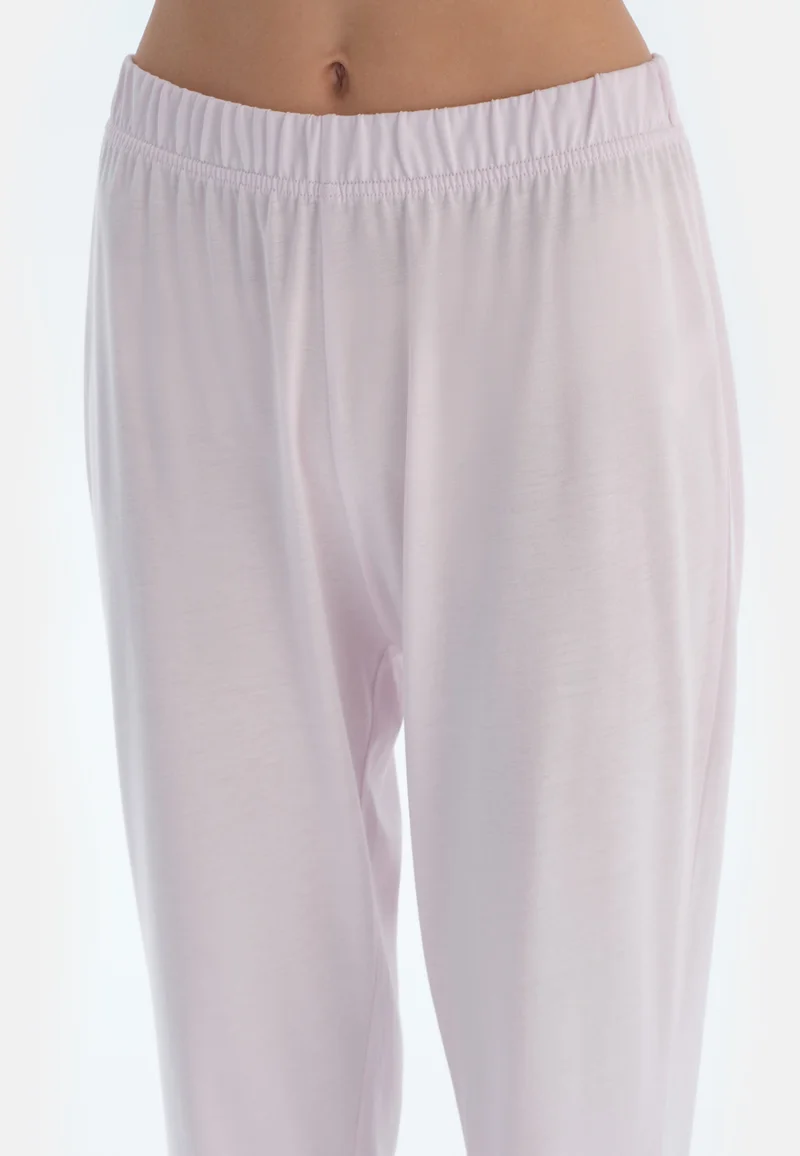 dagi  2 Pack Printed Regular/Classic Fit Trousers Cotton Blend Sleepwear for Women | Best Price UAE
