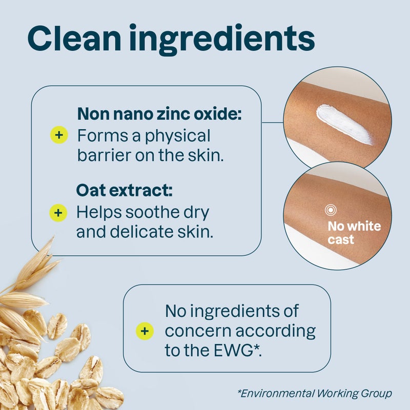 ATTITUDE Mineral Sunscreen for Sensitive Skin, EWG Verified, Broad Spectrum UVA/UVB, Dermatologically Tested, Plant and Mineral-Based Formula, Vegan, SPF 30, Unscented, 5.2 Oz - Image 3