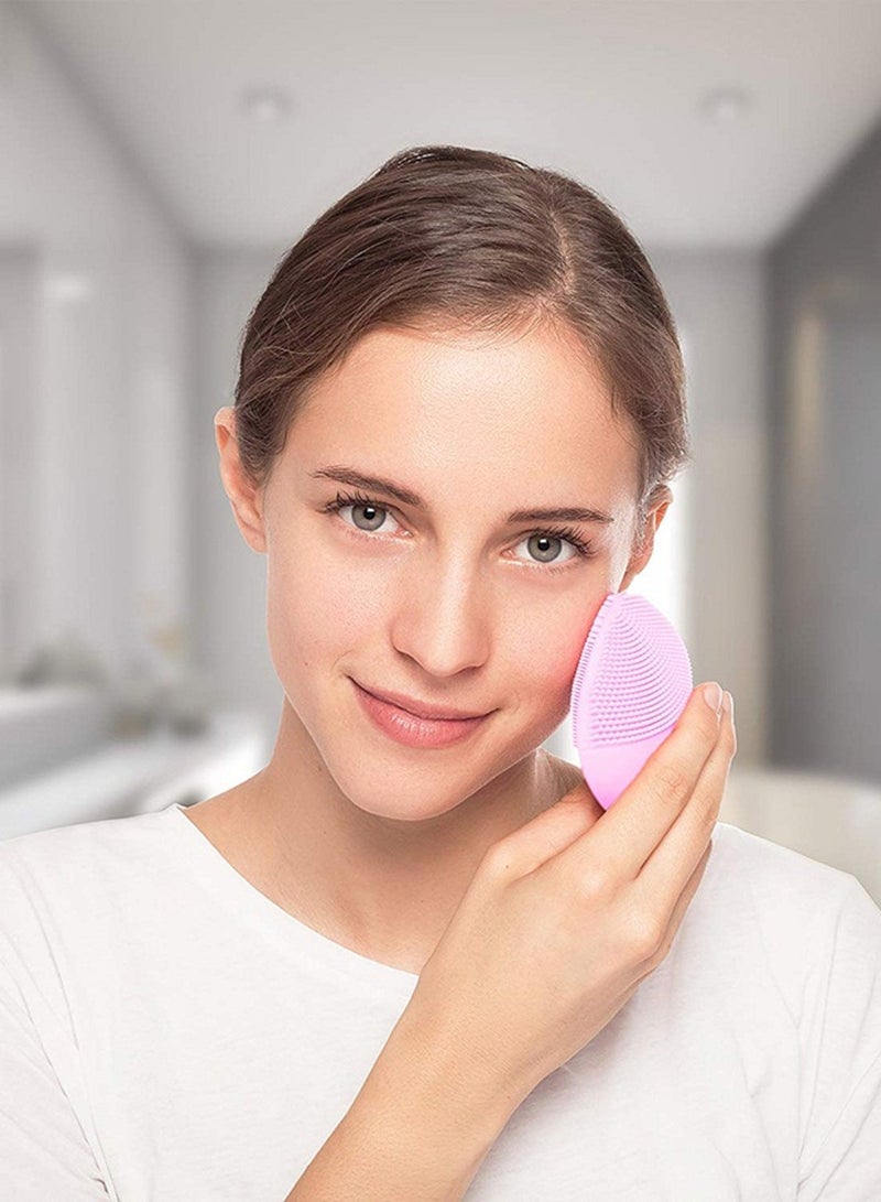 Facial Cleansing Device Pink - Image 4