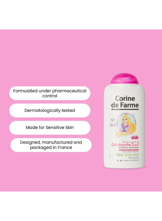 Corine de Farme جل استحمام للشعر والجسم 2 في 1 برنسيس 300ML - Image 4