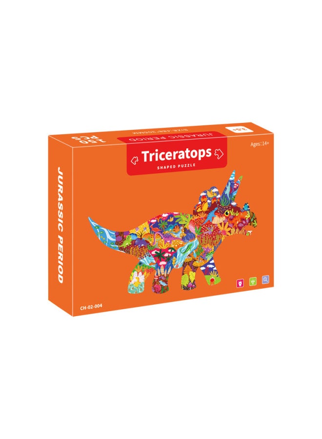 Manufacturers Children's Toys Paper Preschool Education Alien Animal Puzzle 5-6 Years Old Early Education Toy Puzzle Wholesale-Color:Lion CH-02-02 - Image 5