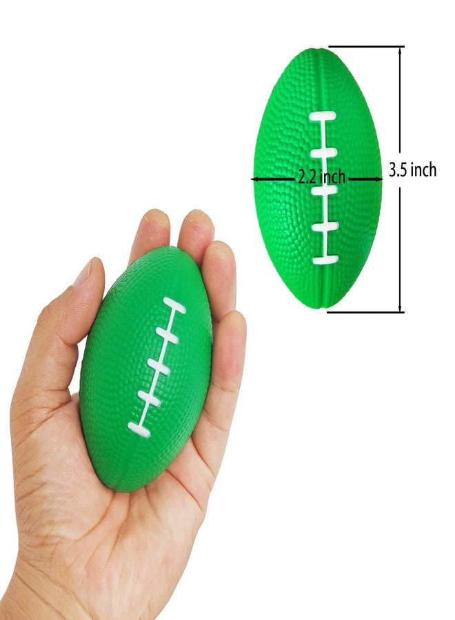 NBSPT Mini Foam Footballs Toy 6PCS 3.5 inch Brown Stress Balls Sport Balls Decoration Party Favor Football Themed Party Supplies - Image 2