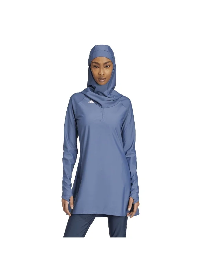 adidas بلوزة سباحة   زرقاء