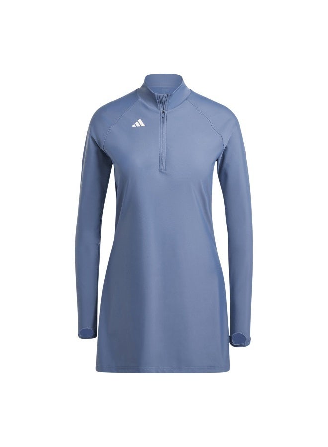 Adidas 3S Ls Swim Top Blue Swim Tops 4  - Image 2