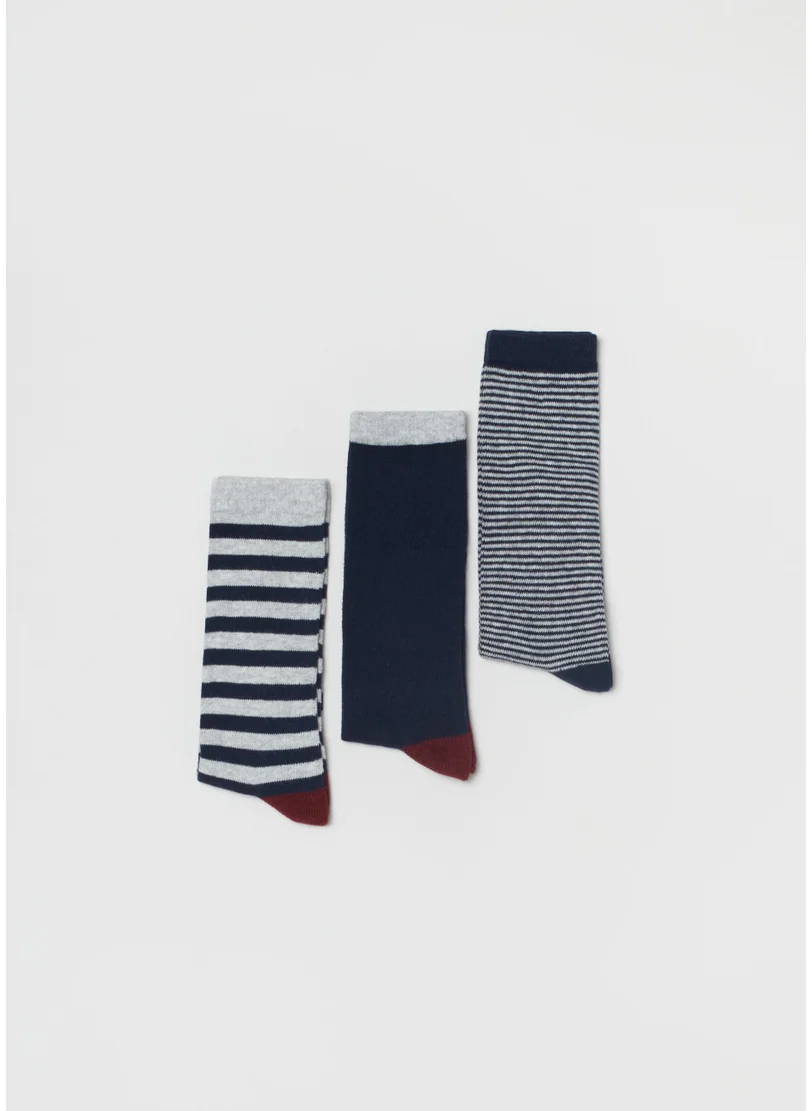 Ovs Ovs Boys 3 Pack Long Socks