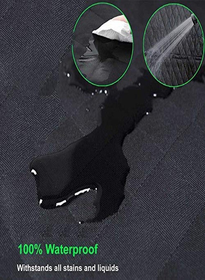 KOZI PET Water Proof Technology Tafta Black Fabric Car Seat Cover for Dog/Cat for Hatchback Cars (Black) - Image 5