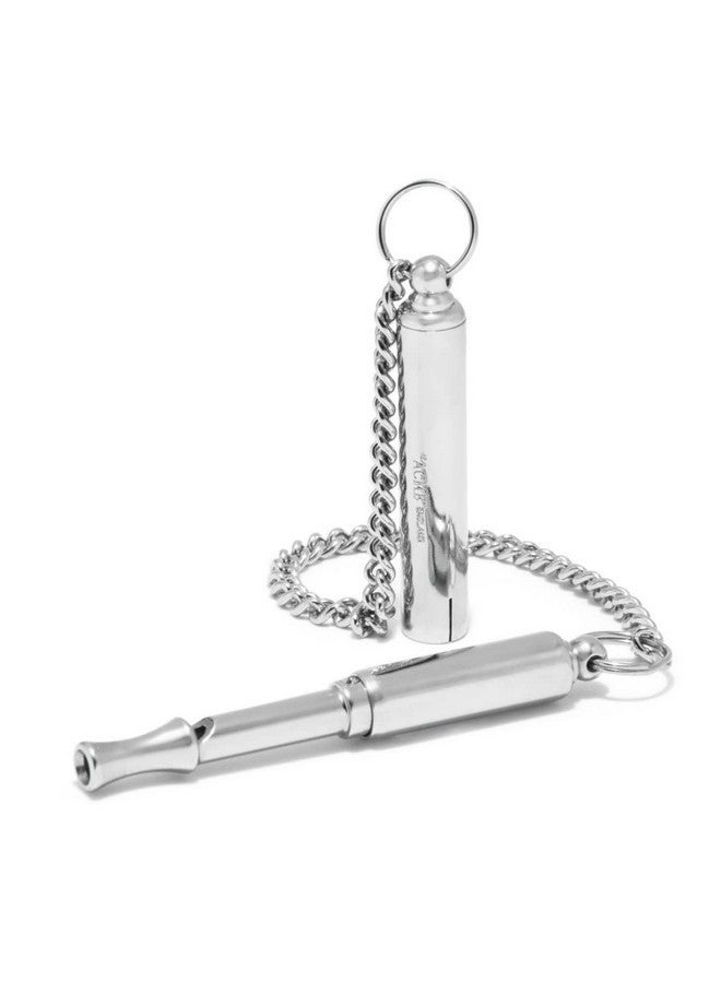 أكمي THE ACME | صفارة تدريب الكلاب رقم 535 | جودة صوت ممتازة، صفارات مقاومة للعوامل الجوية | مصممة ومصنوعة في المملكة المتحدة | نيكل فضي - Image 1