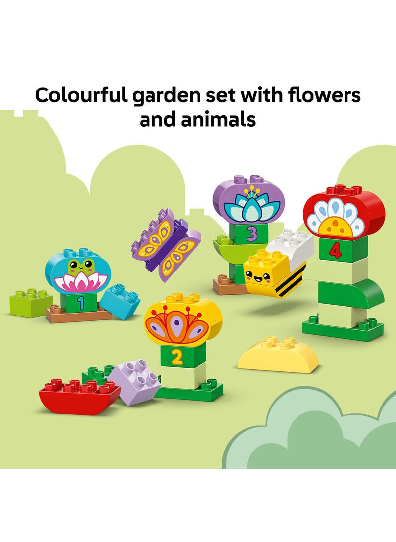 ليغو لعبة التكديس وفرز الألوان، الزهور والحديقة الإبداعية 10444 من LEGO® DUPLO® Town  - Image 5