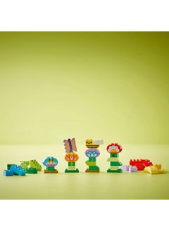 LEGO DUPLO Creative Garden & Flowers Stacking Toy, Montessori Set Inspires Imaginative Play for 2 Plus Year Old Toddlers, Boys & Girls, Educational Set for Developing Fine Motor Skills 10444 (45 pieces)  - Image 5