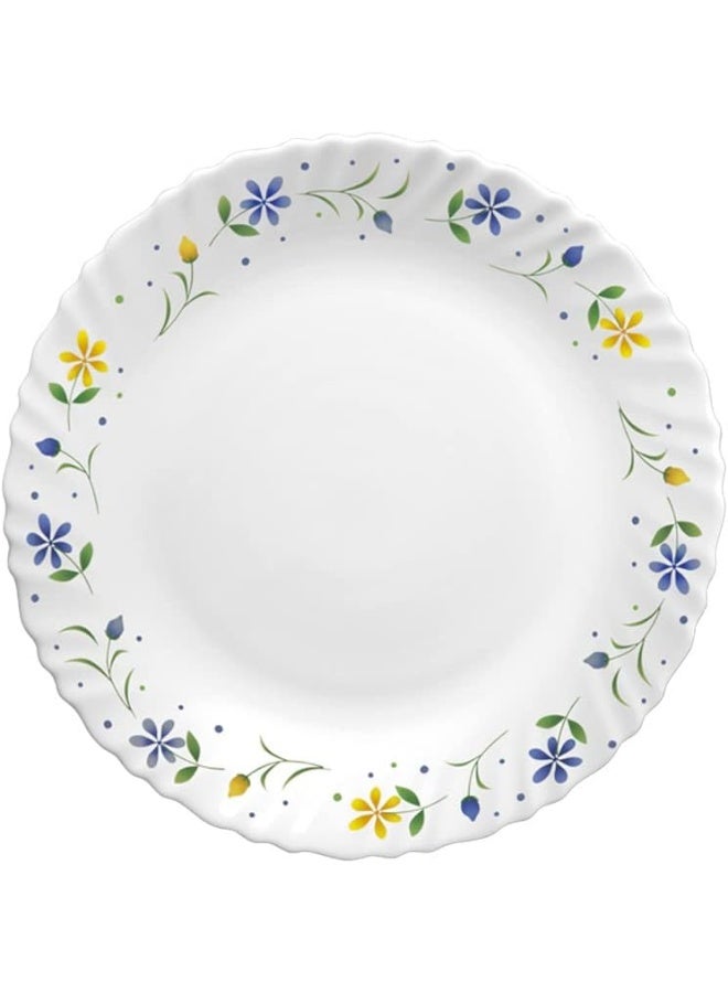 Orchid 11 Inch Opalware Twilight Dinner Plate Ceramic Dinner Plates Dinner Party Plate Round Pasta Plates Ceramic Serving Plates Dinnerware Plates Set Salad Plate Lightweight Side Plates 2 Pcs