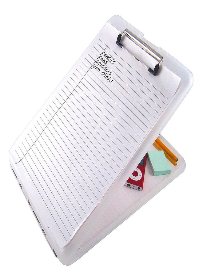 AMEEDARSHAN Plastic Storage Clipboard, Light Weight, Pack of 1 - Image 1