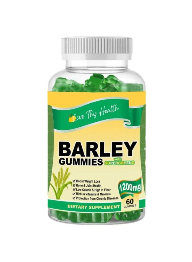 Vita Love The Health Barley Gummies  with SuperGreens  60 Gummies 48 grams - Image 1