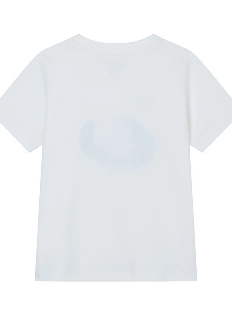 GIORDANO  Kid's Regular Fit Cotton Crew Neck Printed Tee  | Best Price UAE