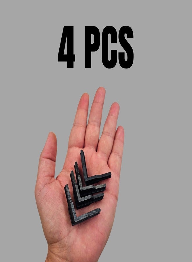 EMALPE Whalen Post Insert Corner Connector for Shelving Costco, Black - Image 5